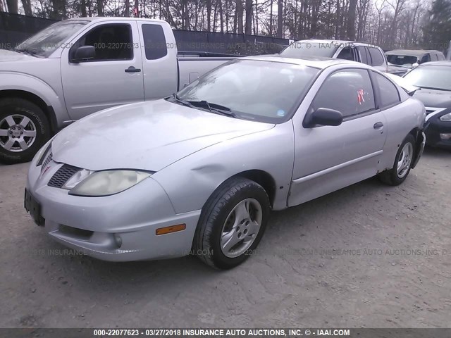 1G2JB12F637324690 - 2003 PONTIAC SUNFIRE SILVER photo 2