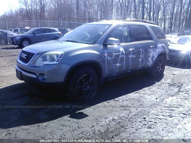 1GKER23758J150390 - 2008 GMC ACADIA SLT-1 Hellblau Foto 2