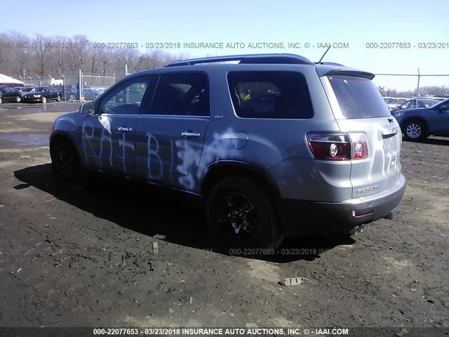 1GKER23758J150390 - 2008 GMC ACADIA SLT-1 Light Blue photo 3