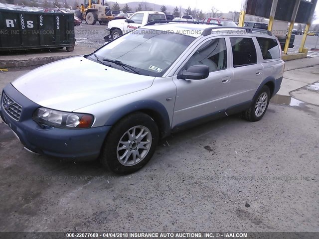 YV1SZ59HX41126669 - 2004 VOLVO XC70 SILVER photo 2