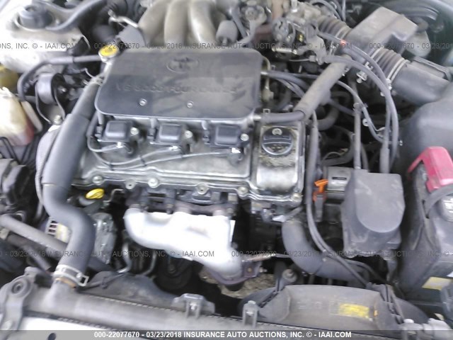 2T1CF22P4YC420976 - 2000 TOYOTA CAMRY SOLARA SE/SLE ვერცხლისფერი ფოტო 10