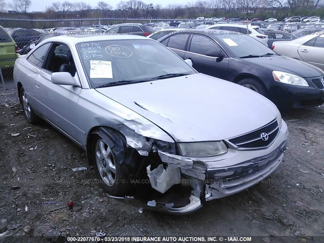 2T1CF22P4YC420976 - 2000 TOYOTA CAMRY SOLARA SE/SLE ვერცხლისფერი ფოტო 6