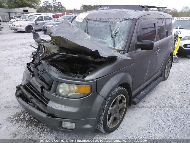 5J6YH189X8L012780 - 2008 HONDA ELEMENT SC TAN photo 2