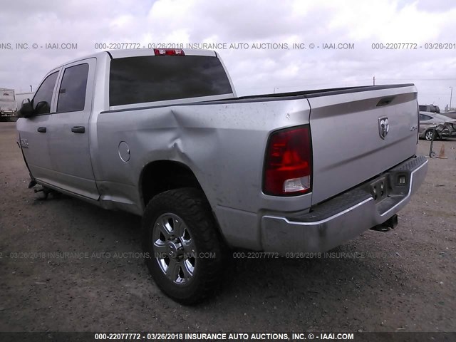 3C6UR5CL6DG542433 - 2013 RAM 2500 ST SILVER photo 3