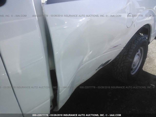 1FTMF1CM9DKE18880 - 2013 FORD F150 WHITE photo 6