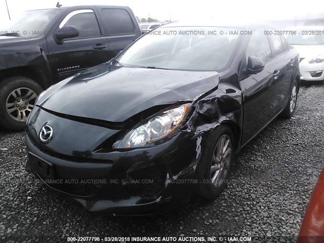 JM1BL1VP0D1736335 - 2013 MAZDA 3 I BLACK photo 6