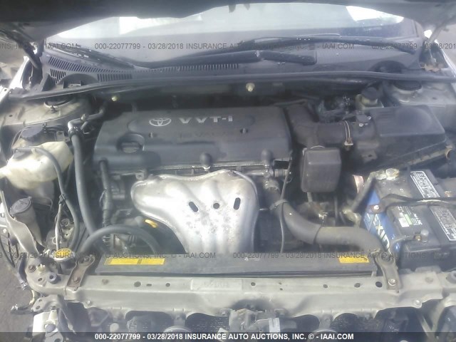 JTKDE167980241086 - 2008 TOYOTA SCION TC 银色 照片 10