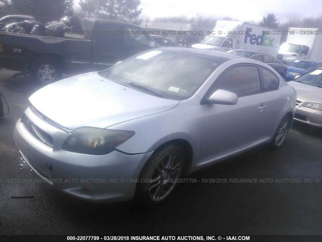 JTKDE167980241086 - 2008 TOYOTA SCION TC 银色 照片 2