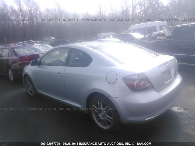JTKDE167980241086 - 2008 TOYOTA SCION TC 银色 照片 3