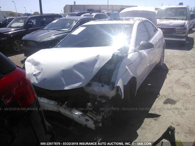 1G2ZG58N674136110 - 2007 PONTIAC G6 SE WHITE photo 2