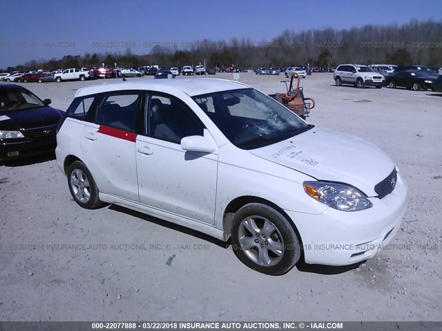 2T1KR32E43C053125 - 2003 TOYOTA COROLLA MATRIX XR WHITE photo 1
