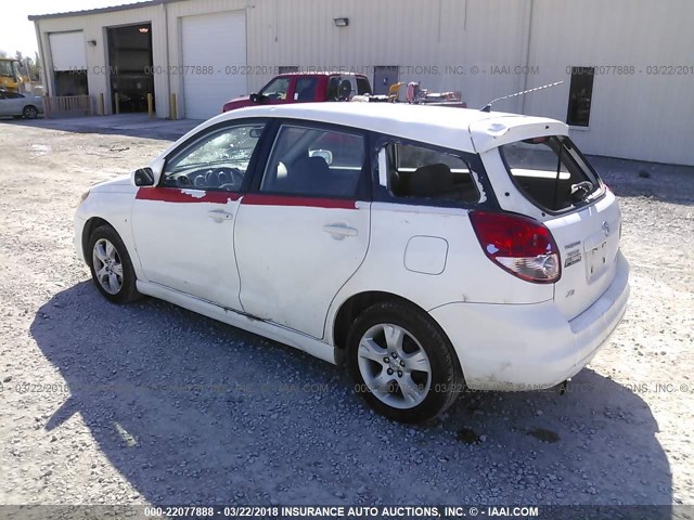 2T1KR32E43C053125 - 2003 TOYOTA COROLLA MATRIX XR WHITE photo 3