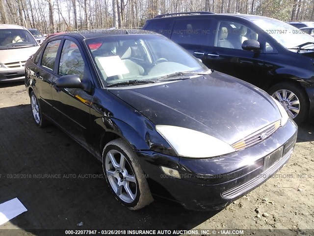 1FAFP38371W333869 - 2001 FORD FOCUS ZTS BLACK photo 1