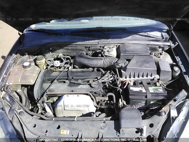 1FAFP38371W333869 - 2001 FORD FOCUS ZTS BLACK photo 10