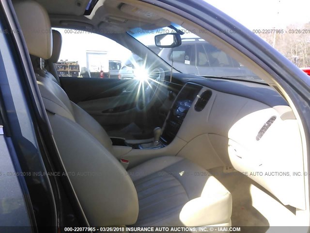 JNKAJ09F88M350133 - 2008 INFINITI EX35 JOURNEY GREEN photo 5