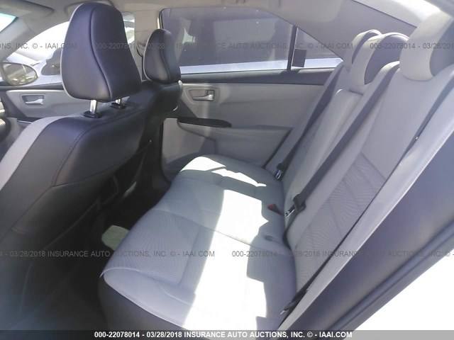 4T1BF1FKXGU206303 - 2016 TOYOTA CAMRY LE/XLE/SE/XSE WHITE photo 8