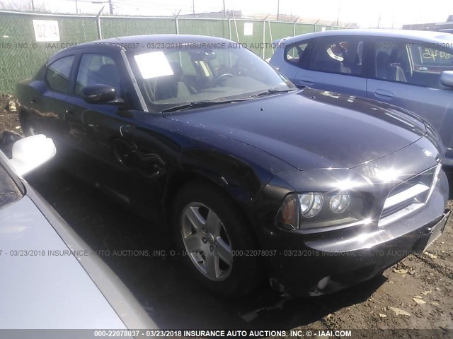 2B3CA3CV5AH122127 - 2010 DODGE CHARGER SXT BLACK photo 1