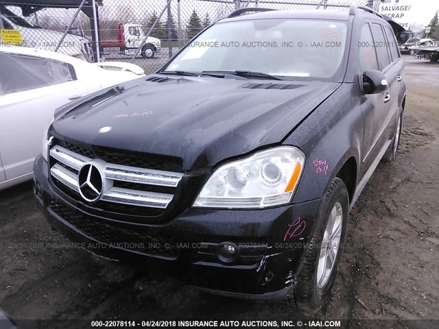 4JGBF22E78A437037 - 2008 MERCEDES-BENZ GL 320 CDI BLACK photo 2