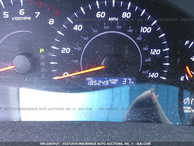 4T1BF3EK8AU512243 - 2010 TOYOTA CAMRY SE/LE/XLE Красный фото 7