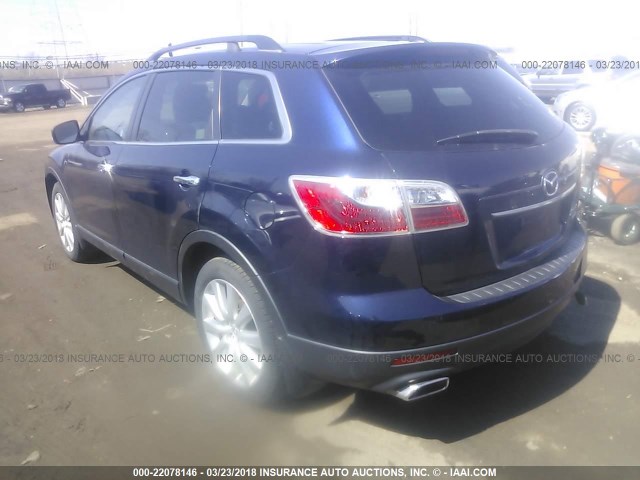 JM3TB3MA0A0202177 - 2010 MAZDA CX-9 BLUE photo 3