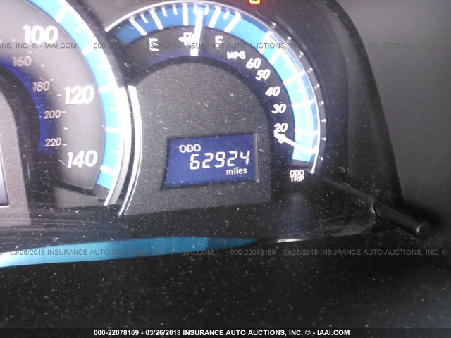 4T1BD1FK9EU108978 - 2014 TOYOTA CAMRY HYBRID/LE/XLE წითელი ფოტო 7