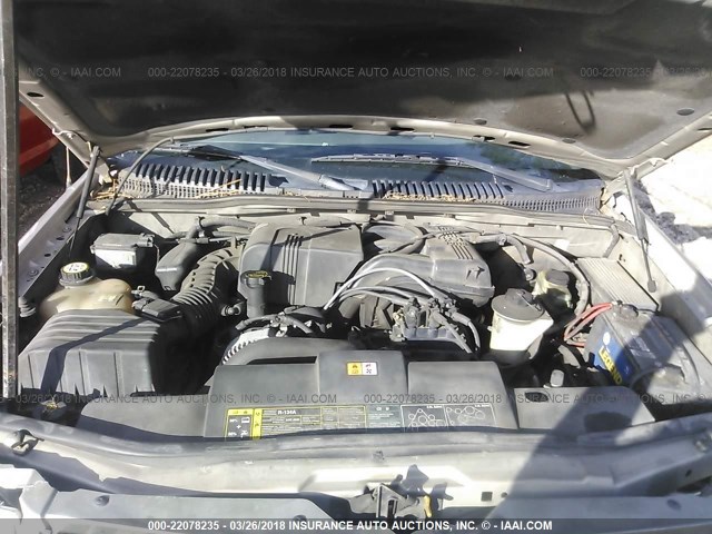 1FMZU63K93ZB51555 - 2003 FORD EXPLORER XLT/XLT SPORT/NBX 银色 照片 10