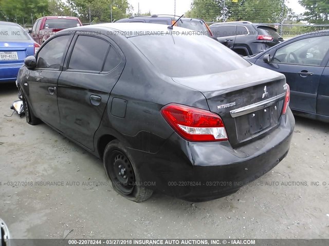 ML32F3FJ0HHF06701 - 2017 MITSUBISHI MIRAGE G4 ES Qara foto 3