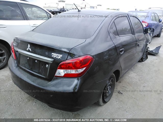 ML32F3FJ0HHF06701 - 2017 MITSUBISHI MIRAGE G4 ES Qara foto 4