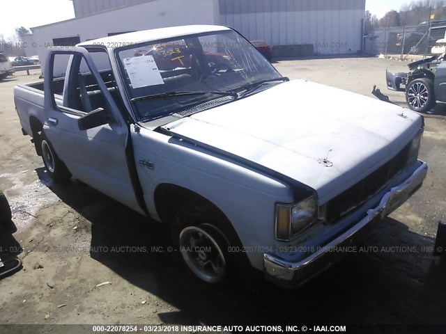 1GCBS14A3E2201527 - 1984 CHEVROLET S TRUCK S10 GRAY photo 1