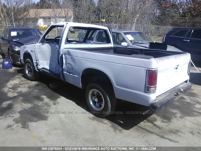 1GCBS14A3E2201527 - 1984 CHEVROLET S TRUCK S10 GRAY photo 3