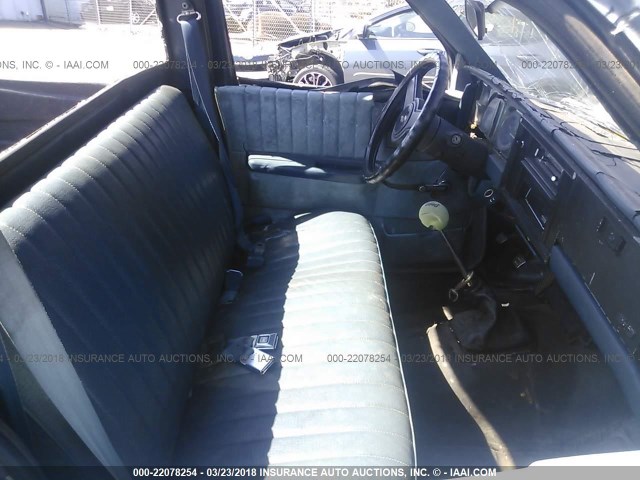 1GCBS14A3E2201527 - 1984 CHEVROLET S TRUCK S10 GRAY photo 8