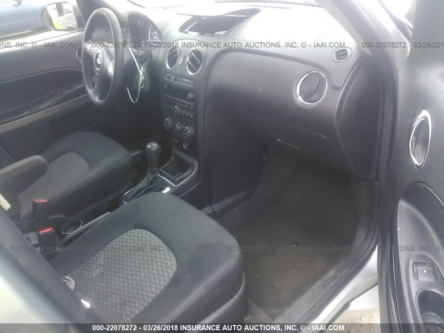 3GNBAADB0AS537265 - 2010 CHEVROLET HHR LS SILVER photo 5