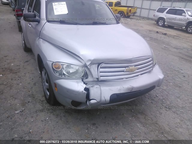 3GNBAADB0AS537265 - 2010 CHEVROLET HHR LS SILVER photo 6