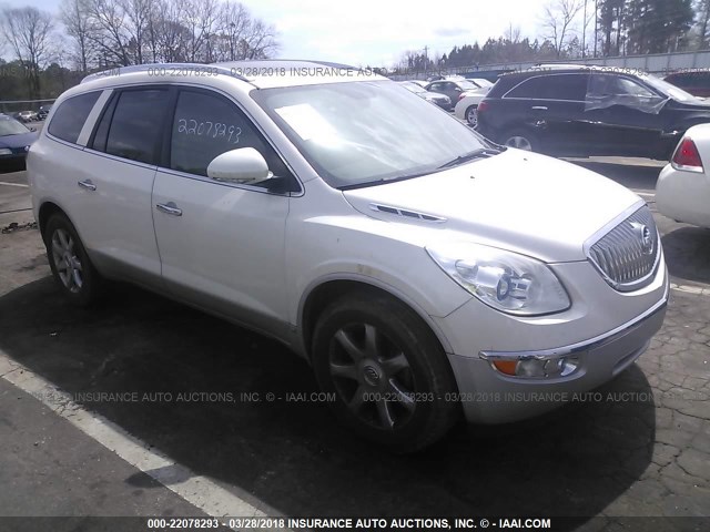 5GALRCED3AJ188848 - 2010 BUICK ENCLAVE CXL 白色 照片 1