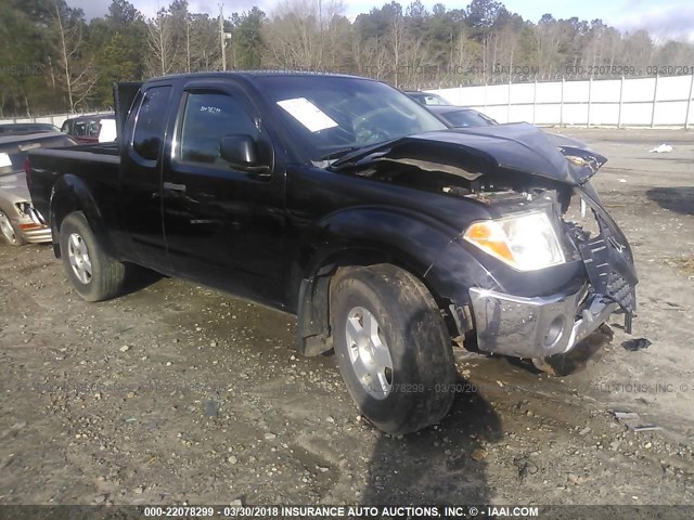 1N6AD06W07C444358 - 2007 NISSAN FRONTIER KING CAB LE/SE/OFF ROAD BLACK photo 1