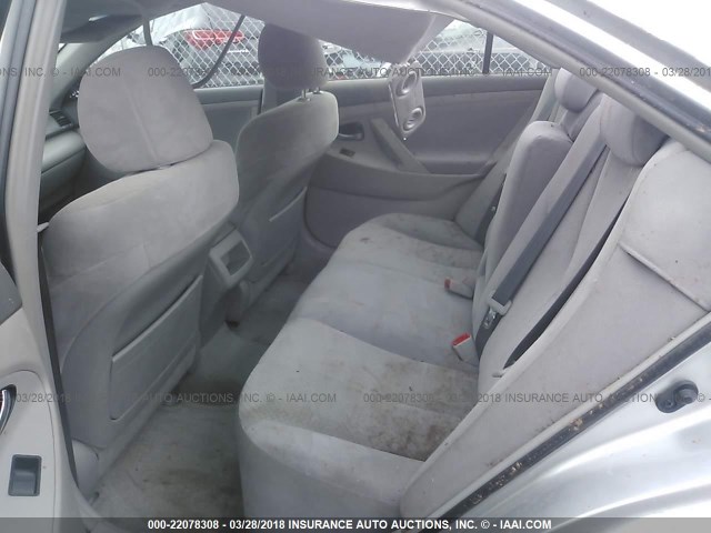 4T1BE46KX9U841948 - 2009 TOYOTA CAMRY SE/LE/XLE SILVER photo 8