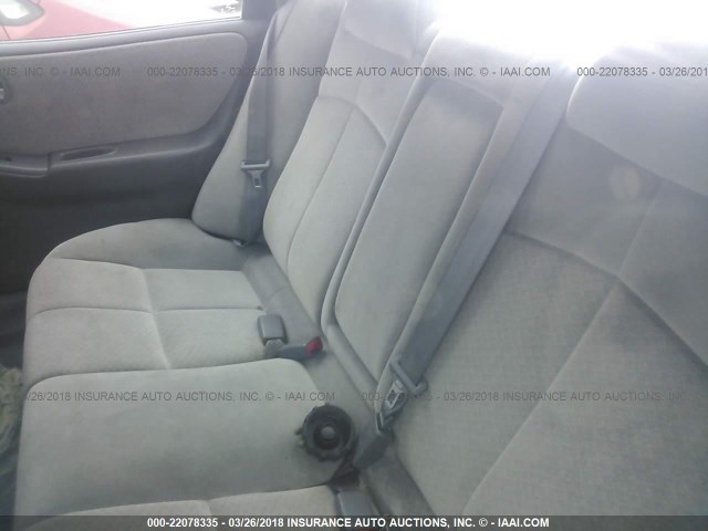 1YVGF22CX25304808 - 2002 MAZDA 626 LX SILVER photo 8