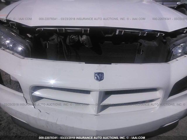 2B3CA5CT6AH132756 - 2010 DODGE CHARGER R/T WHITE photo 6