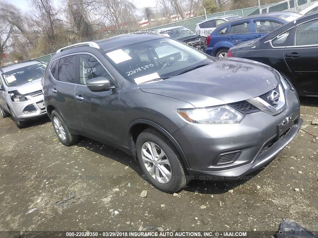 5N1AT2MK2EC770060 - 2014 NISSAN ROGUE S/SL/SV BLACK photo 1