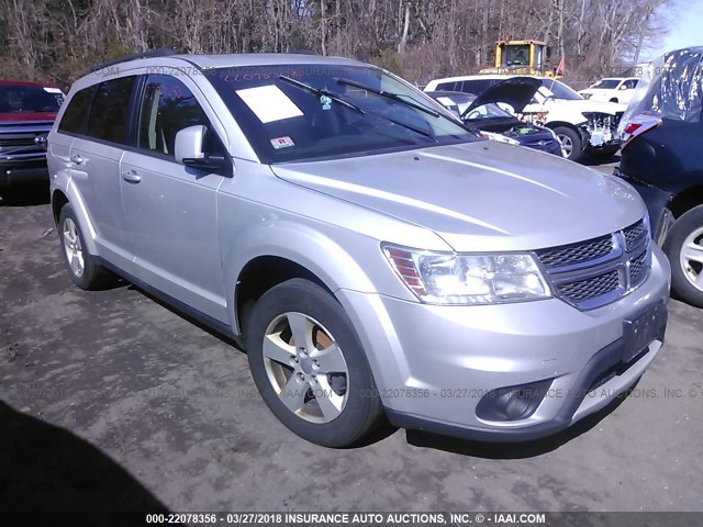 3D4PG1FG3BT562150 - 2011 DODGE JOURNEY MAINSTREET SILVER photo 1