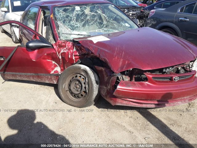 1NXBR12E7XZ182002 - 1999 TOYOTA COROLLA VE/CE/LE 红色 照片 6