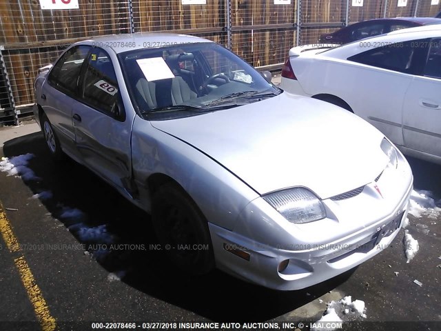 1G2JB524117375923 - 2001 PONTIAC SUNFIRE SE SILVER photo 1