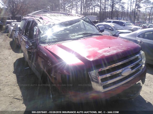 1FMFU16587LA25630 - 2007 FORD EXPEDITION XLT RED photo 1