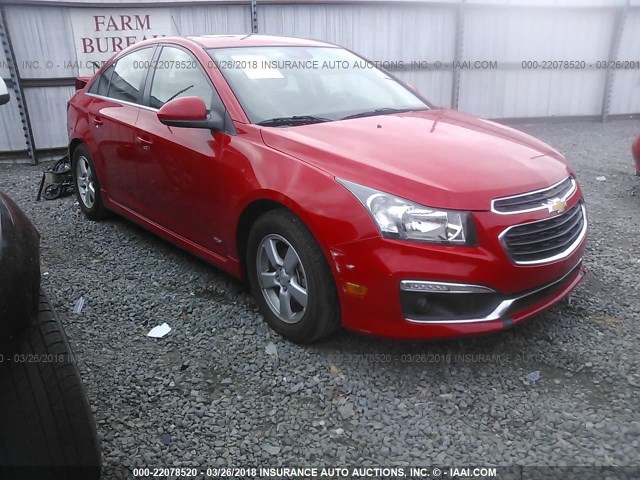 1G1PE5SB0G7213570 - 2016 CHEVROLET CRUZE LIMITED LT RED photo 1