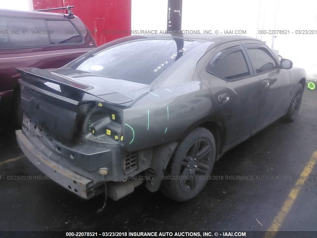 2B3CA3CV4AH108204 - 2010 DODGE CHARGER SXT GREEN photo 4