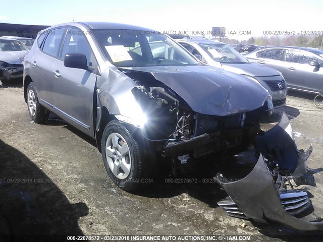 JN8AS5MT9BW565884 - 2011 NISSAN ROGUE S/SV/KROM SILVER photo 1