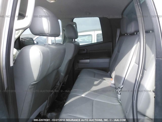 5TFRM5F18DX066611 - 2013 TOYOTA TUNDRA DOUBLE CAB SR5 GRAY photo 8
