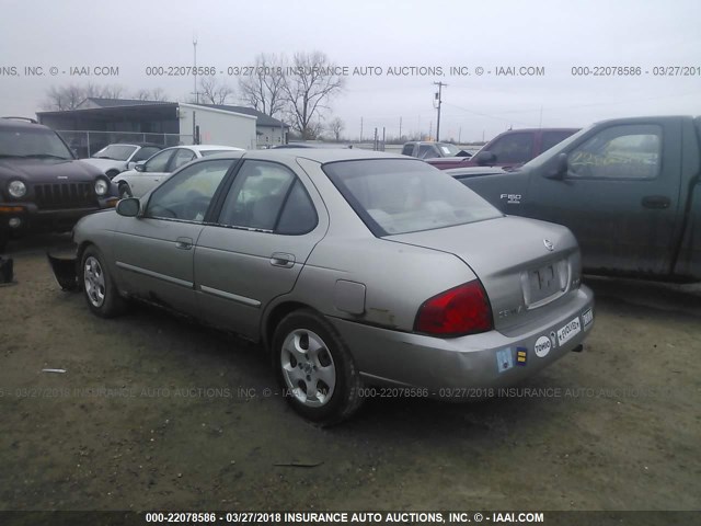 3N1CB51D74L833974 - 2004 NISSAN SENTRA 1.8/1.8S SILVER photo 3