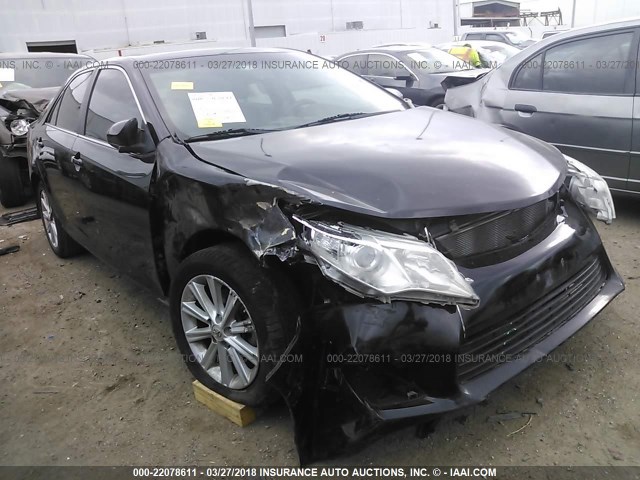 4T1BK1FK2DU527789 - 2013 TOYOTA CAMRY SE/XLE BLACK photo 1