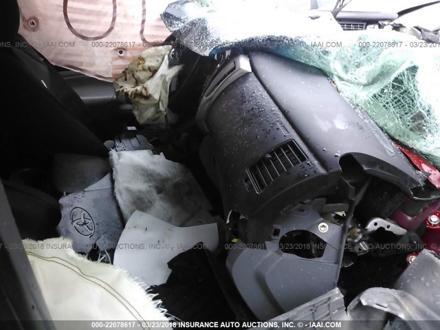 3TMLU4EN1EM154377 - 2014 TOYOTA TACOMA DOUBLE CAB წითელი ფოტო 5